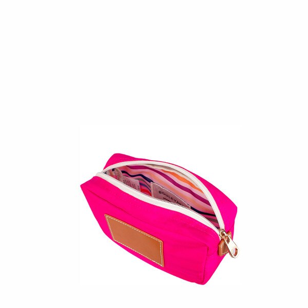 Stuff Bag Nylon Makeup Bag Large - Hot Pink Cosmetics Bag For Women - Hot  Pink