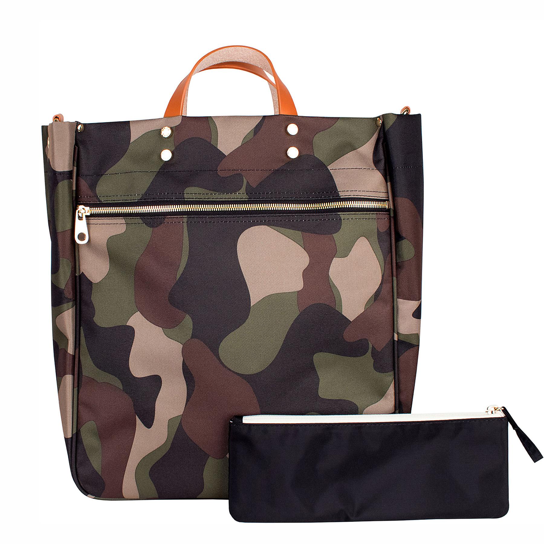 ◆OVHEE◆ Betty Nylon Tote Bag Sand Beige P00000RL Veronica Tote | Nude Saffiano Leather – Stacy Chan Limited